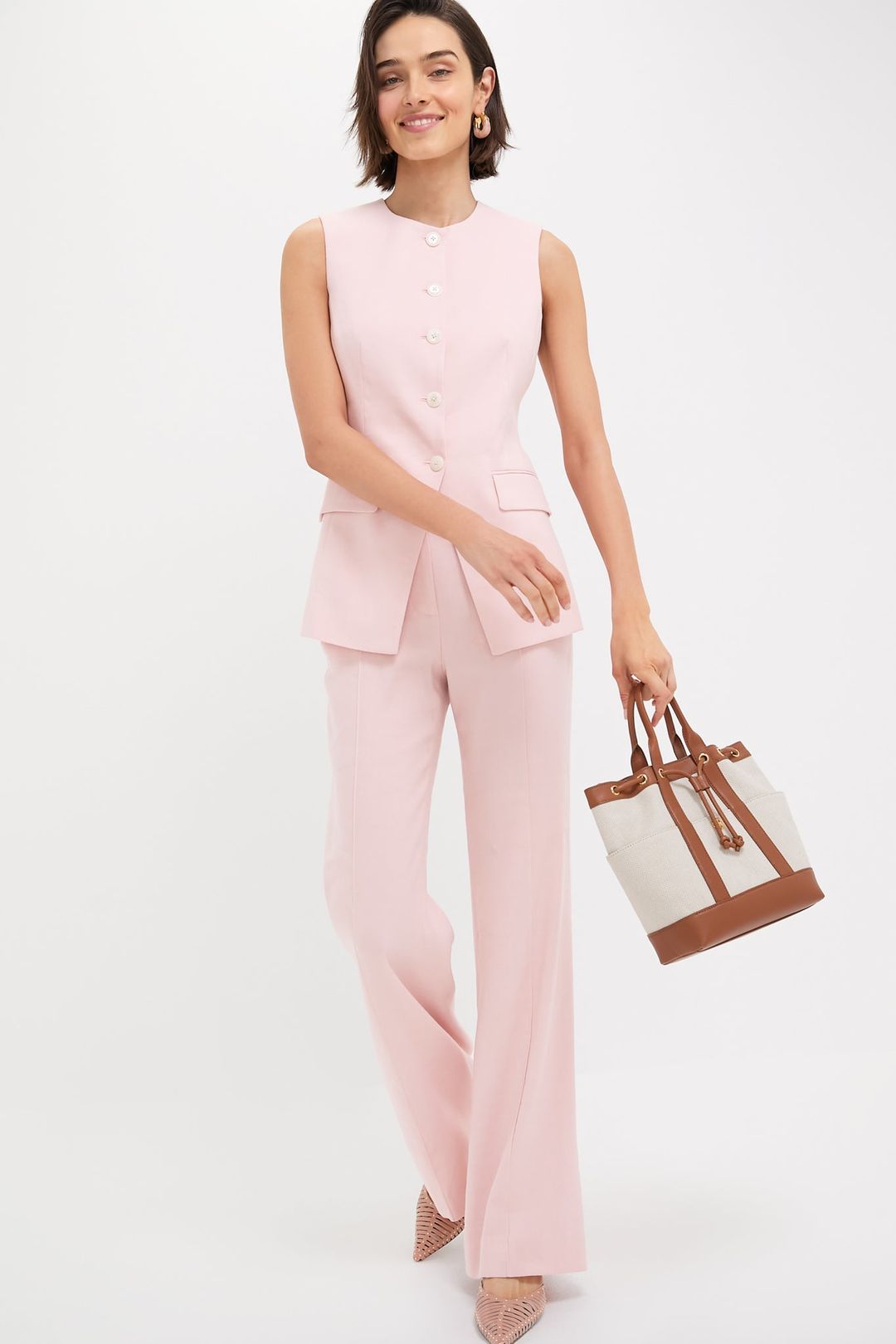 Pink Shell Lois Vest #2