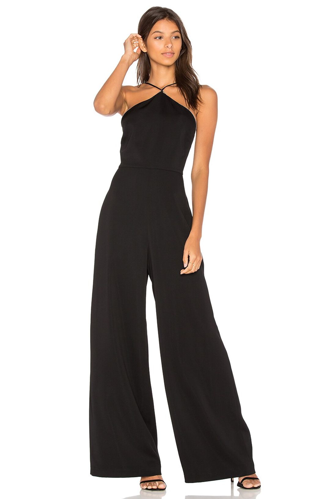 Alexander Wang Crepe Chain Jumpsuit Revolve 6 #9