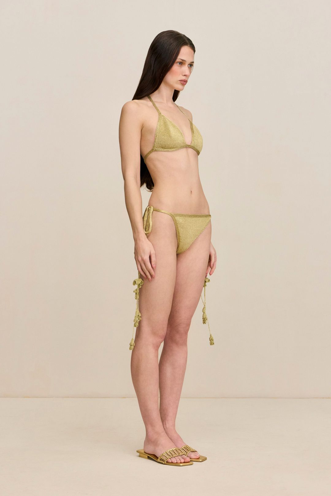 ALIA BIKINI TOP - GOLD #3