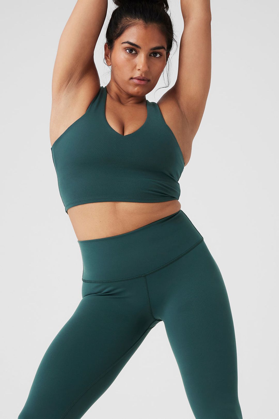 Airbrush Real Bra Tank - Midnight Green #5