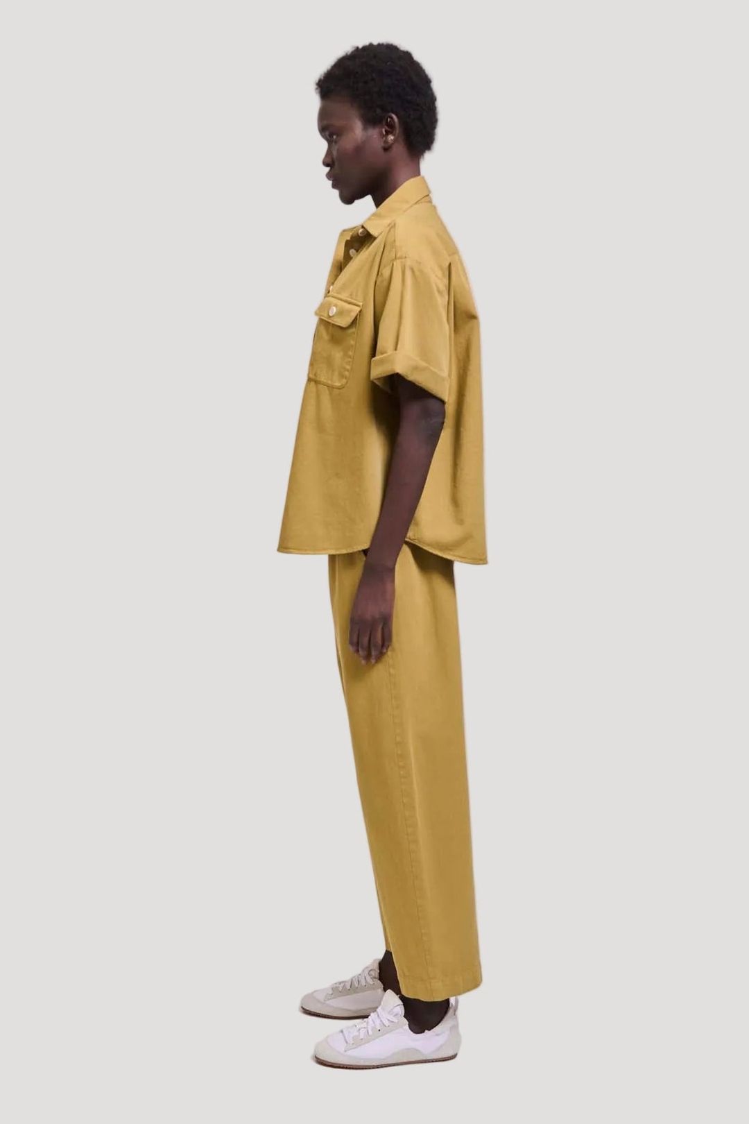 The Scout Shirt in Tan #5