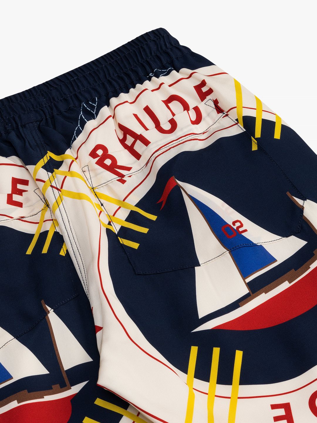 RHUDE FLAG SAIL SILK PANT #8