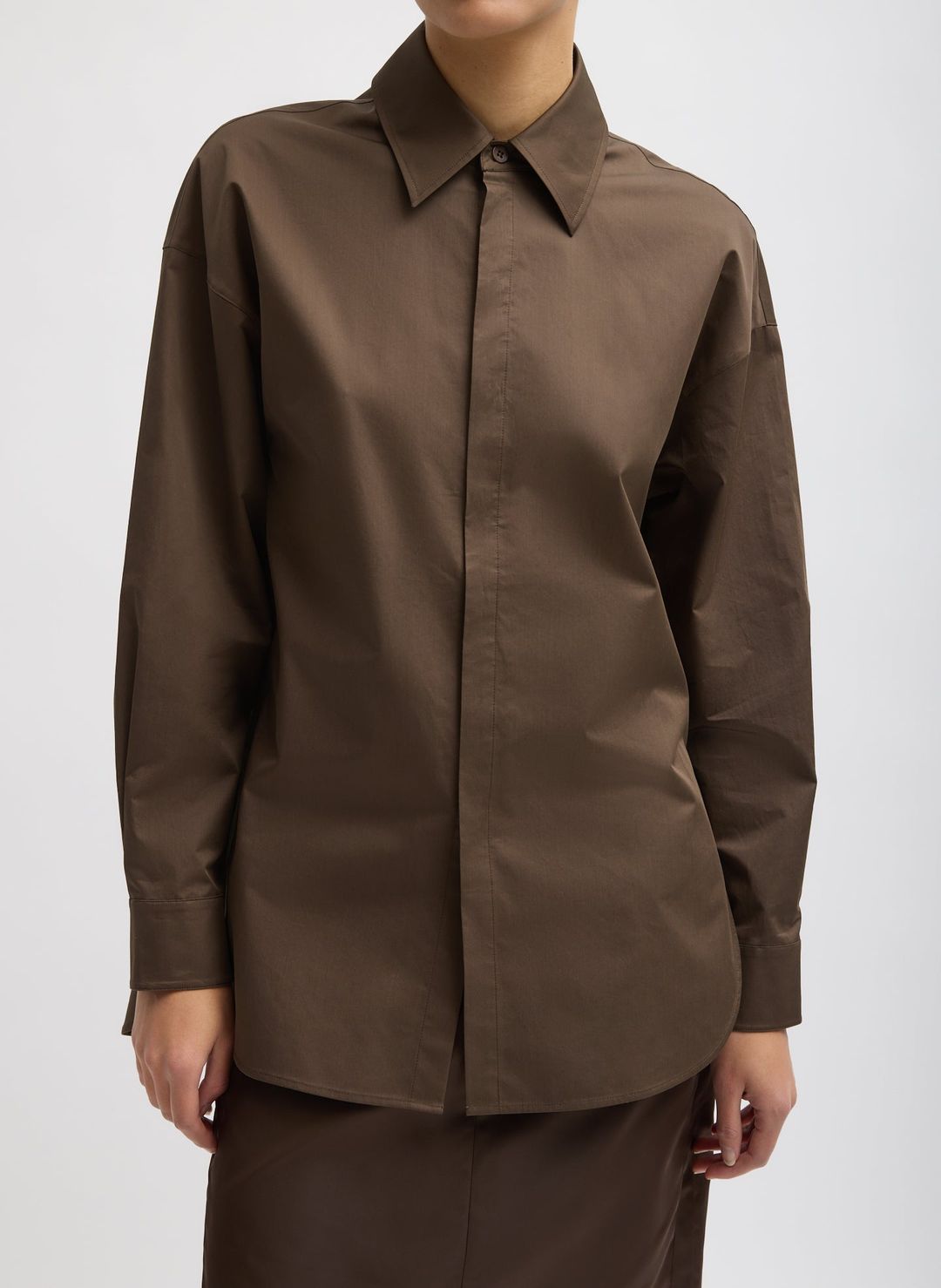 Eco Poplin Tailored Shirt