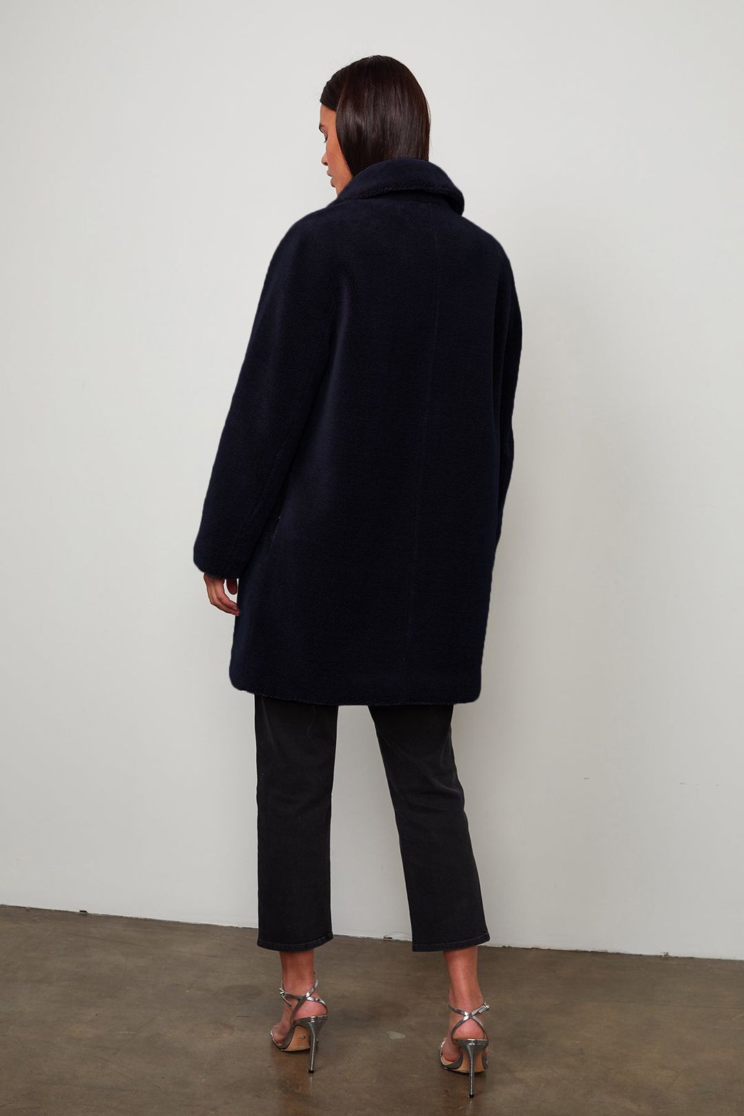 TRISHELLE LUX SHERPA OVERSIZED COAT #3