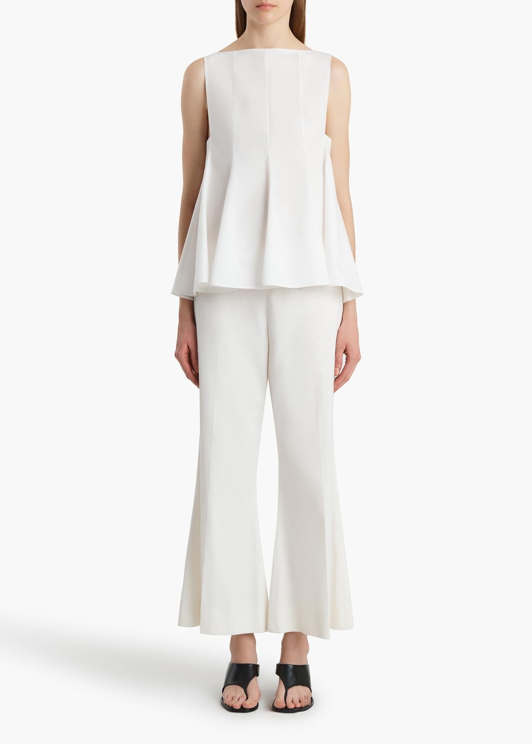Walter Pant in Natural Cotton Silk