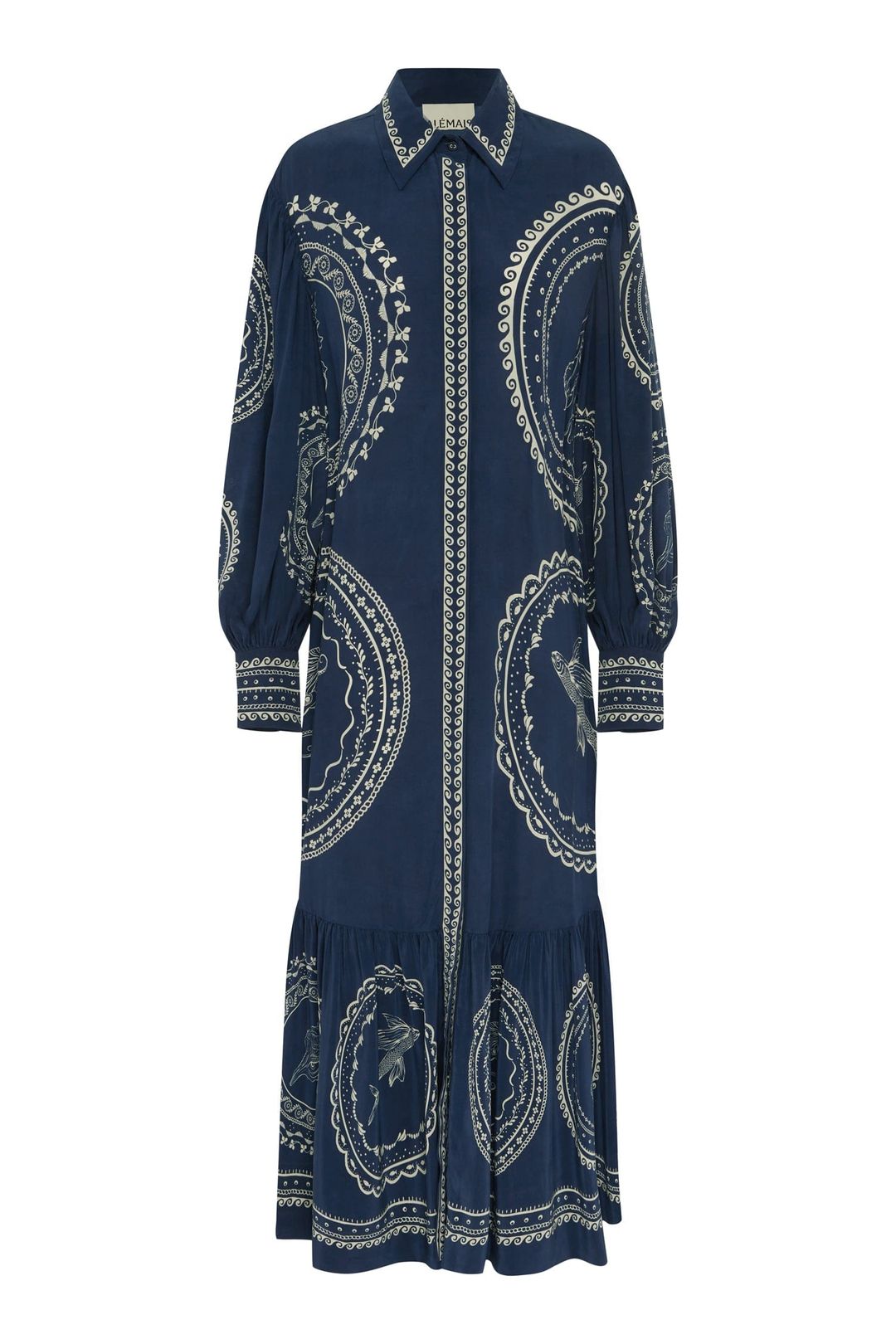 OCEANE SILK SHIRTDRESS #8