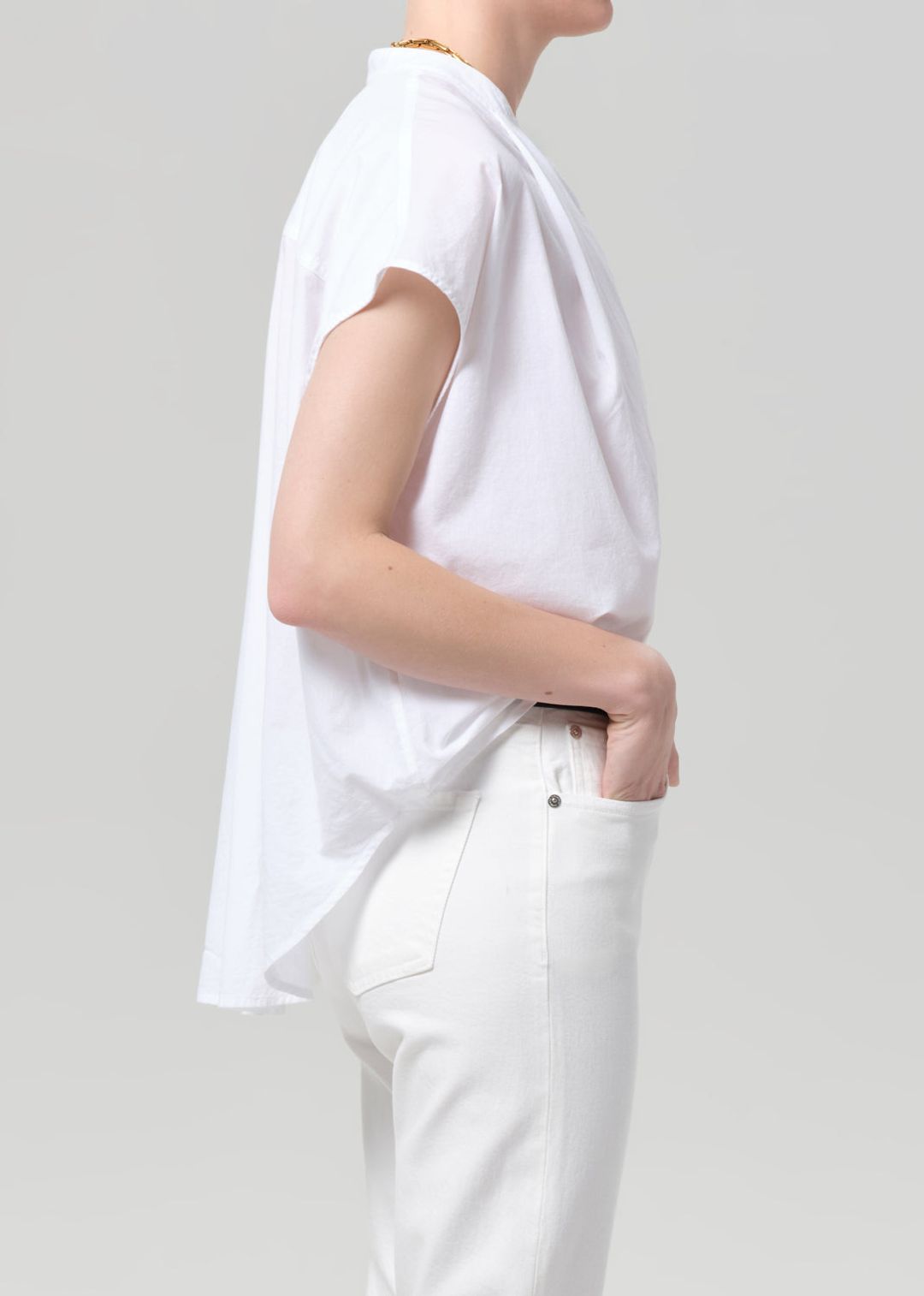 Penelope Blouse in White #3