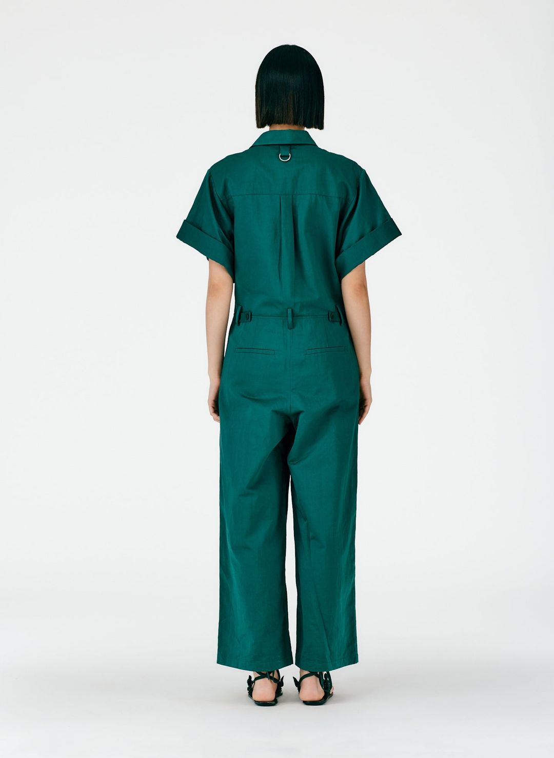 Cotton Linen Sateen Jumpsuit #8