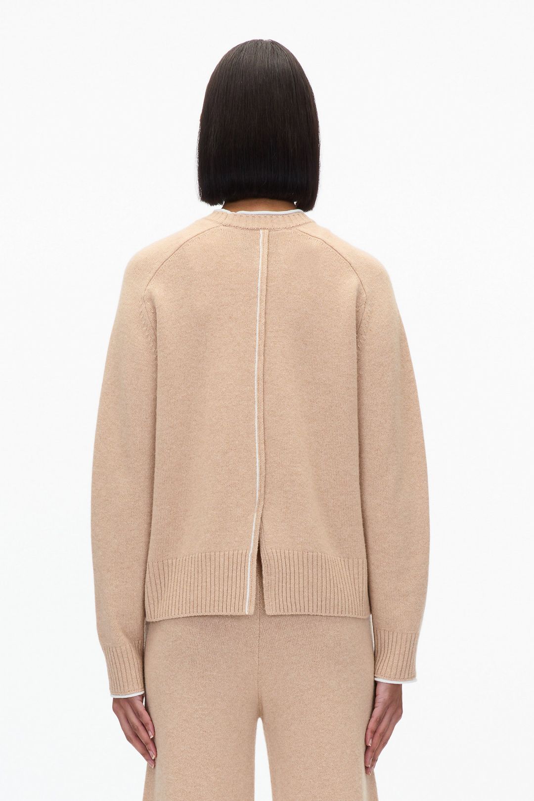 Relaxed Crewneck w Contrast Trims #4