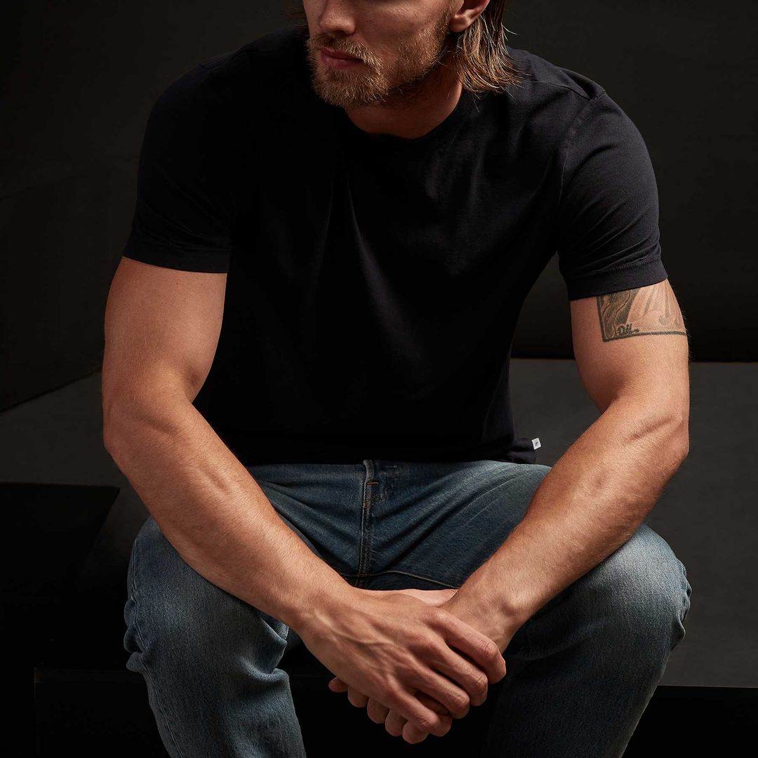 Short Sleeve Crew Neck