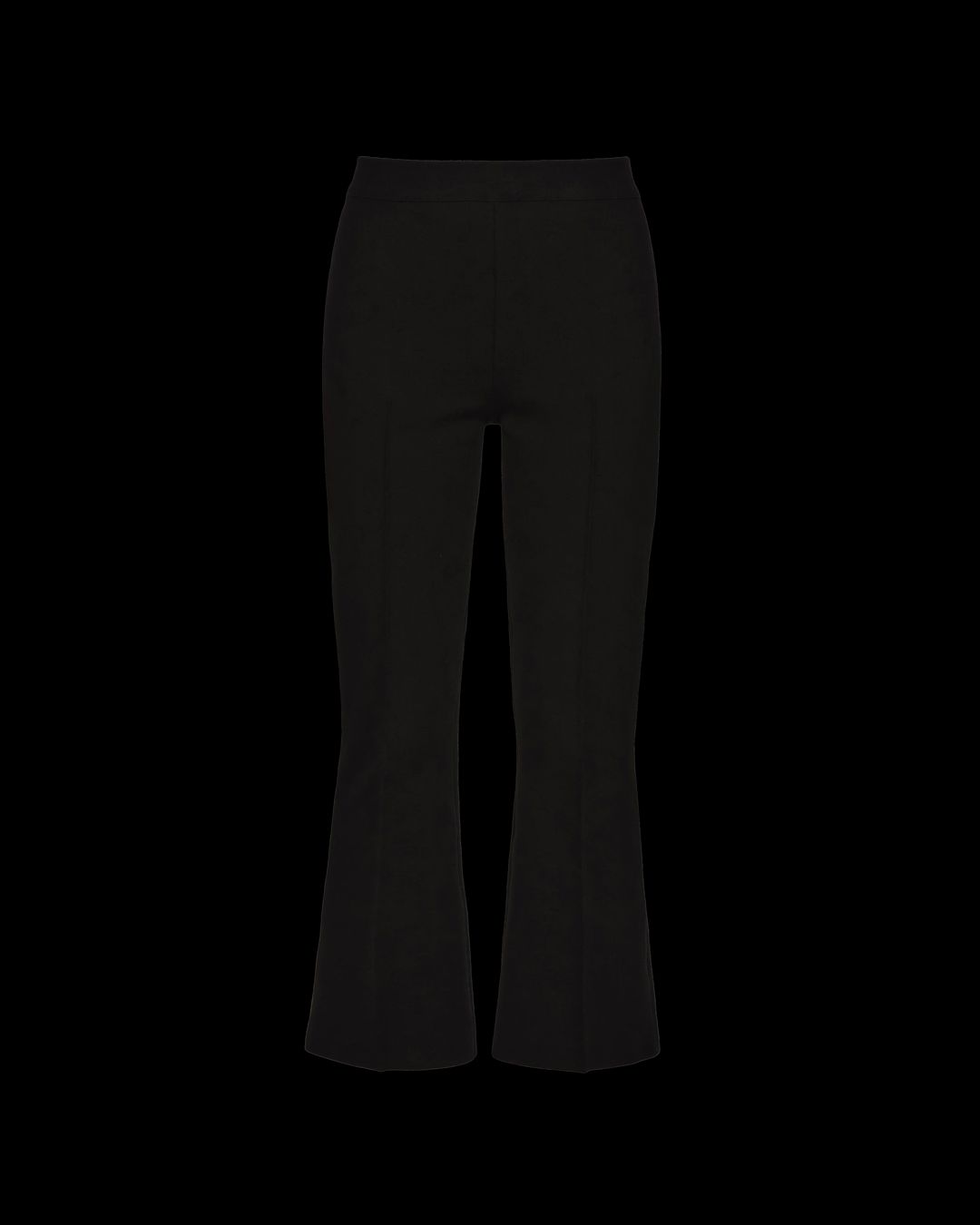 Short Kick Pant in Black Cotton | High Sport
