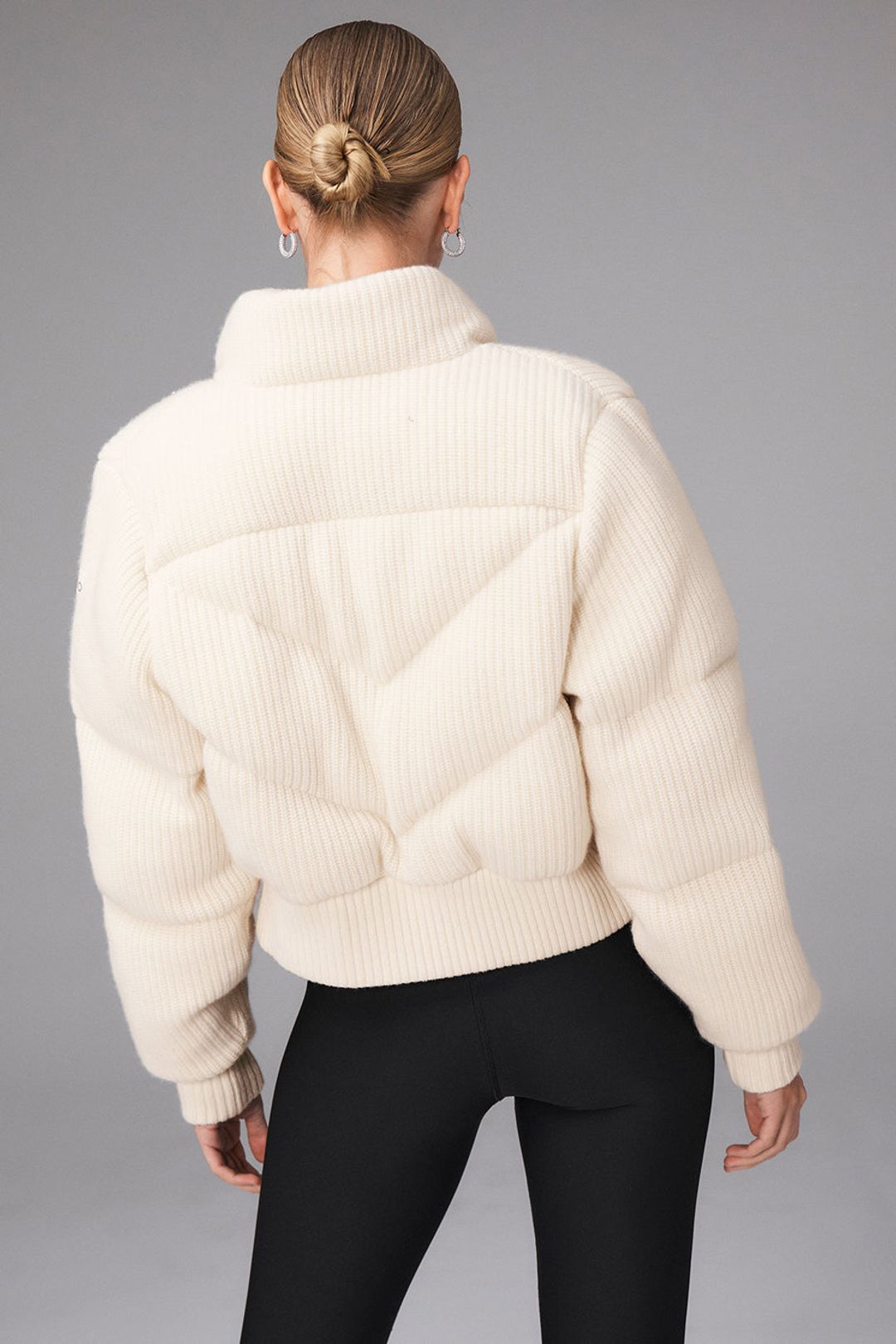 Cashmere Ma Cherie Puffer - Ivory #3