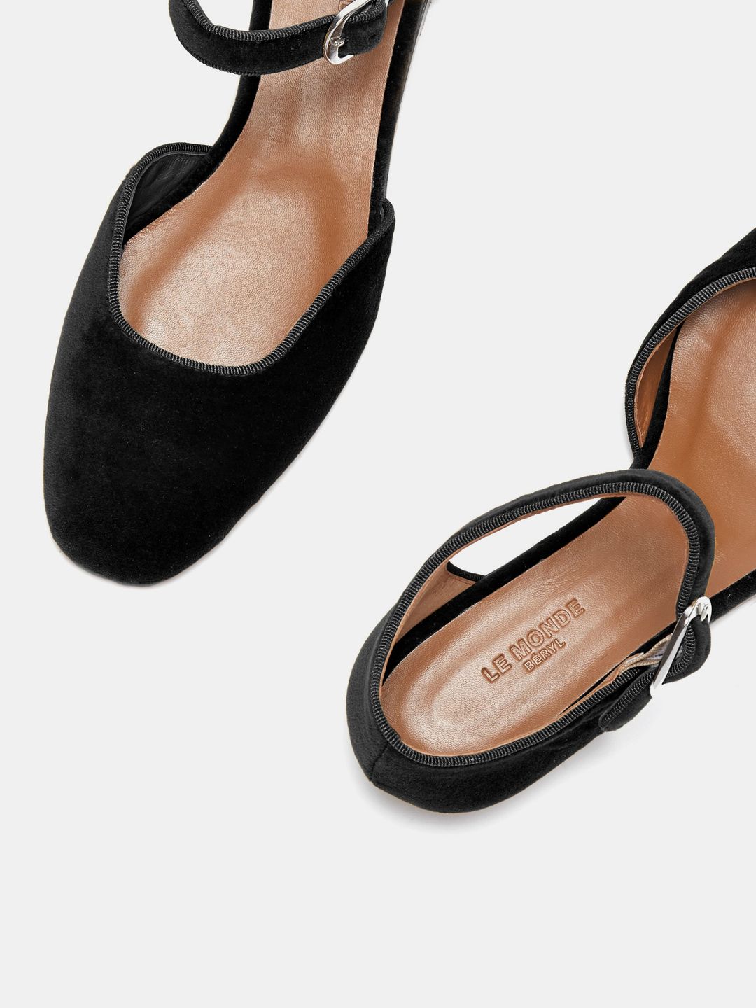 Sandal Mary Jane / Black Velvet #3