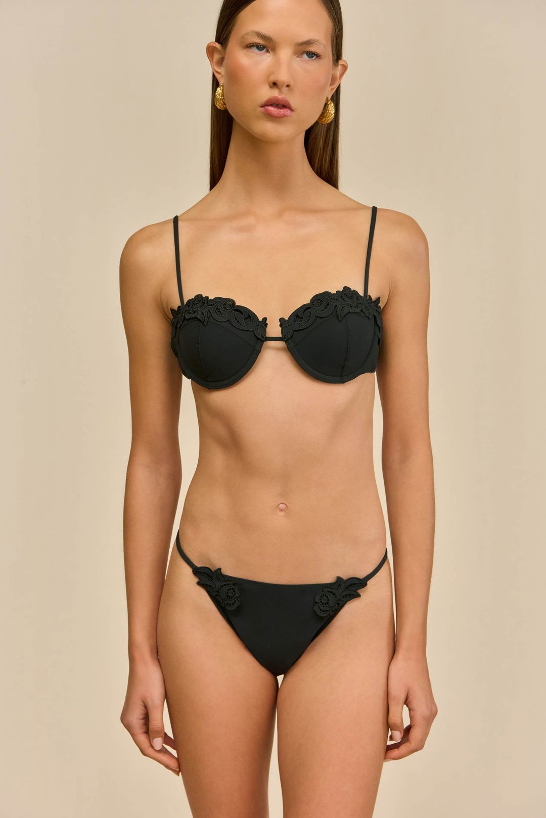 GRETA BIKINI TOP - BLACK #3