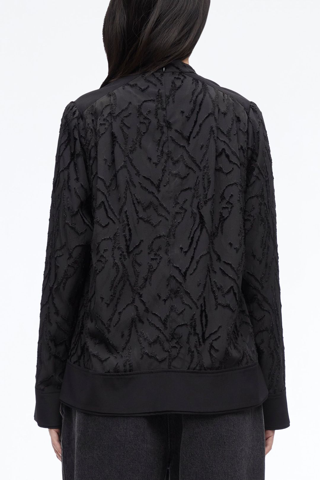 Shadow Vines Jacquard Top #4