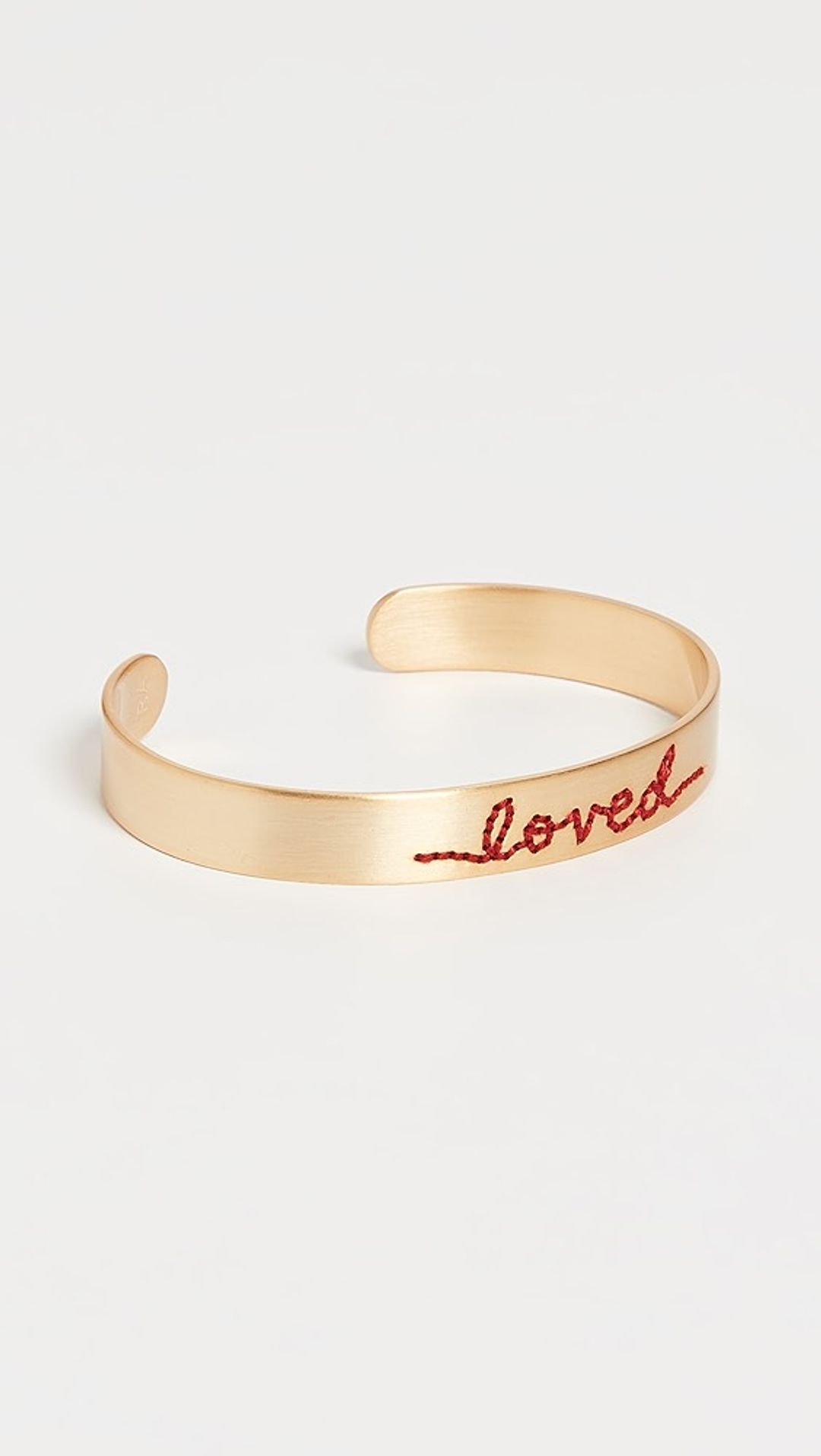 Loved - Stitched Cuff #3