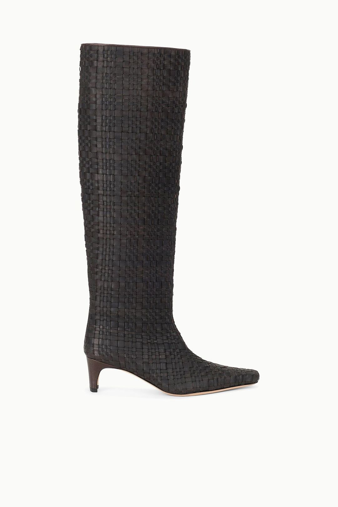 WALLY BOOT | ESPRESSO WOVEN LEATHER