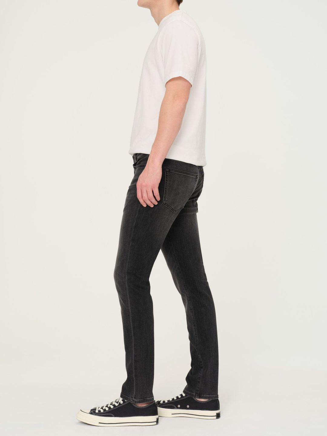 Cooper Tapered Jeans | Sable (Washed Black #3