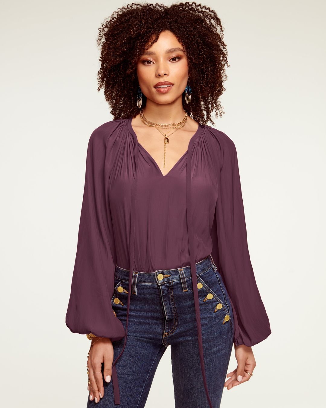 Paris Long Sleeve Blouse #11