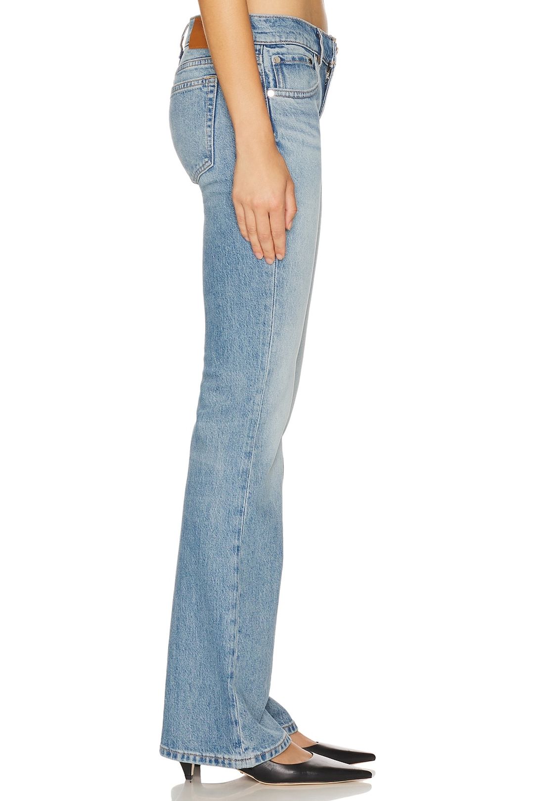 Maria Mid Rise Bootcut Jeans #3