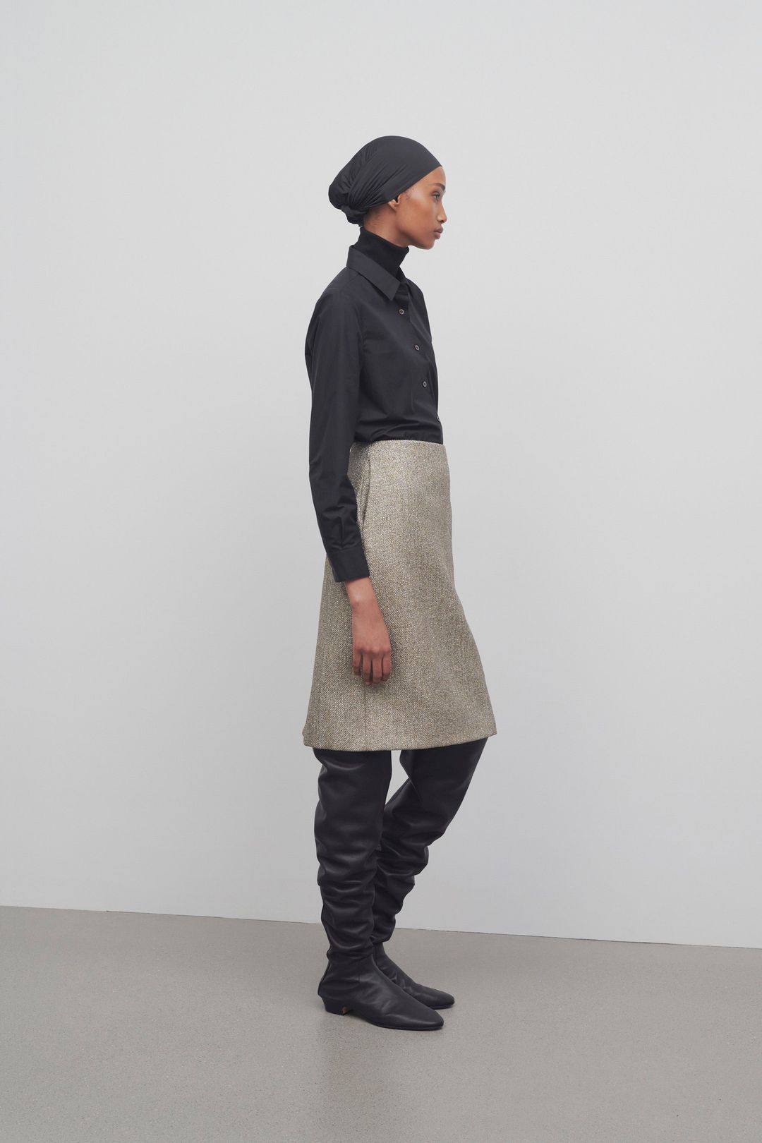 Corinna Skirt in Lurex Canvas #4