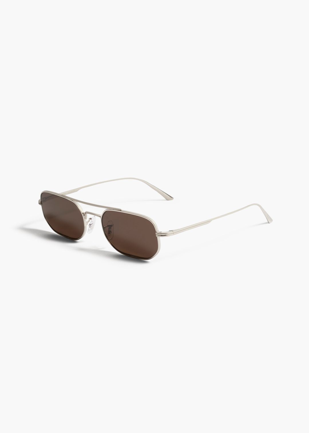 KHAITE x Oliver Peoples 1989C in Silver and Grey #2