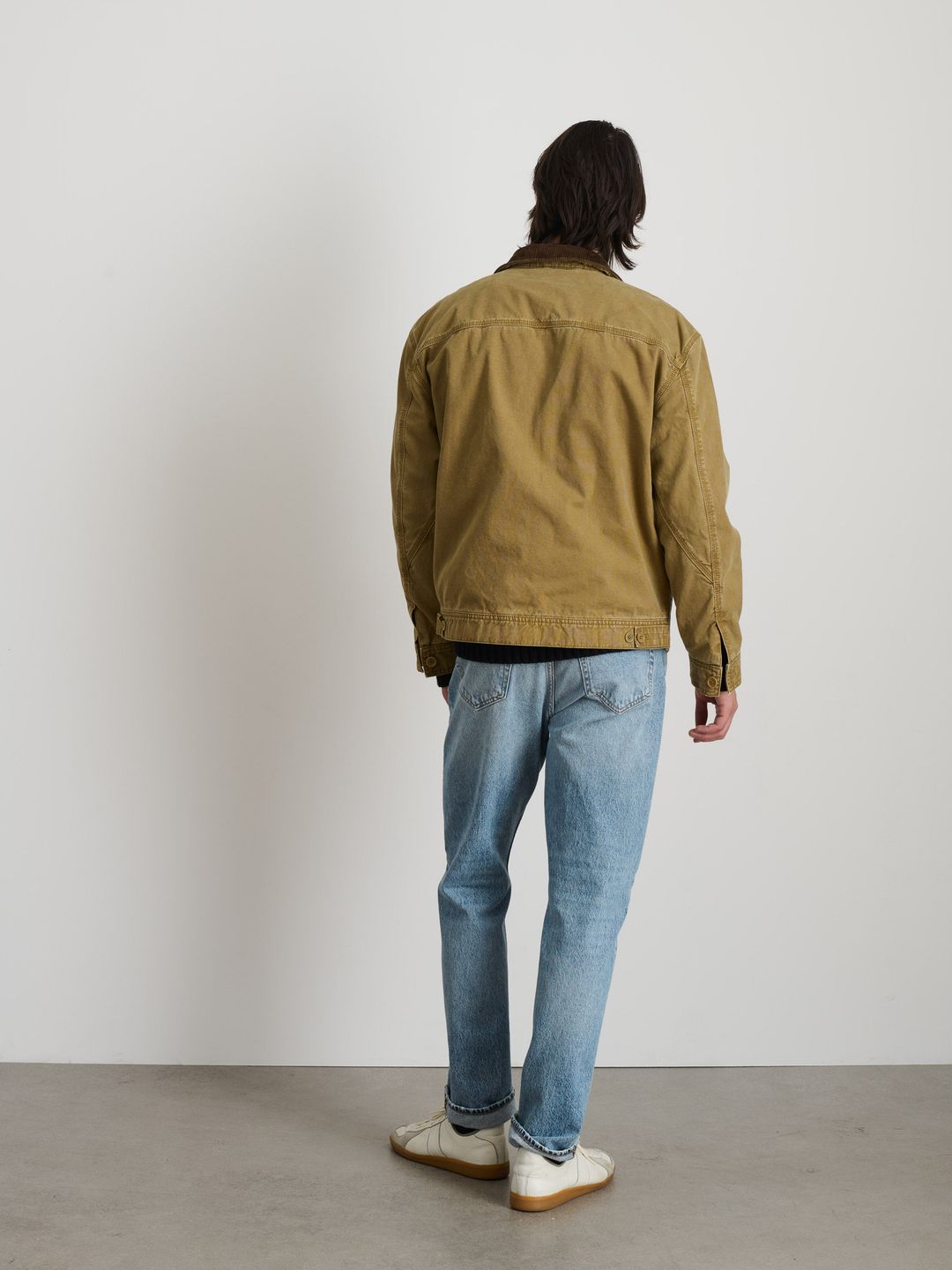 Miller Zip Jacket in Canvas #6