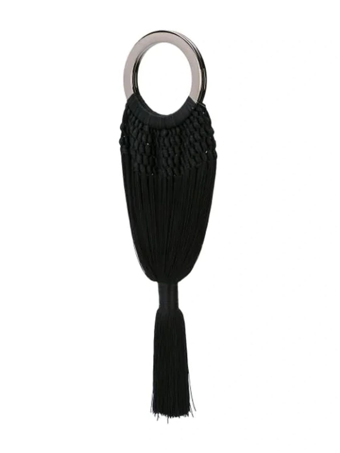 Small Angelou Tassel Bag - Black #10