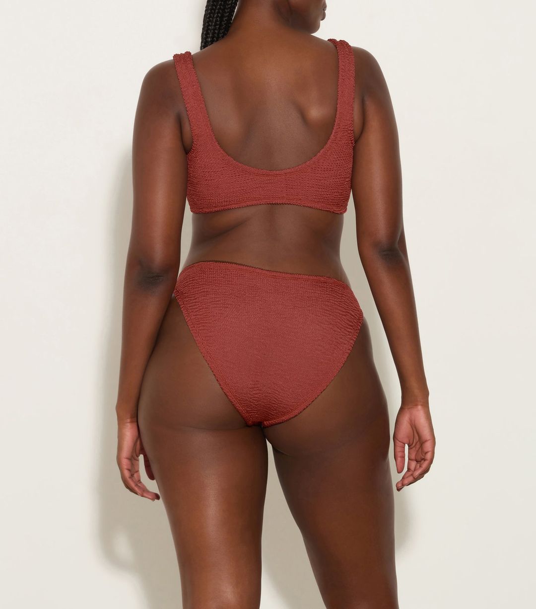 Hallie Bikini - Metallic Rosewood #3