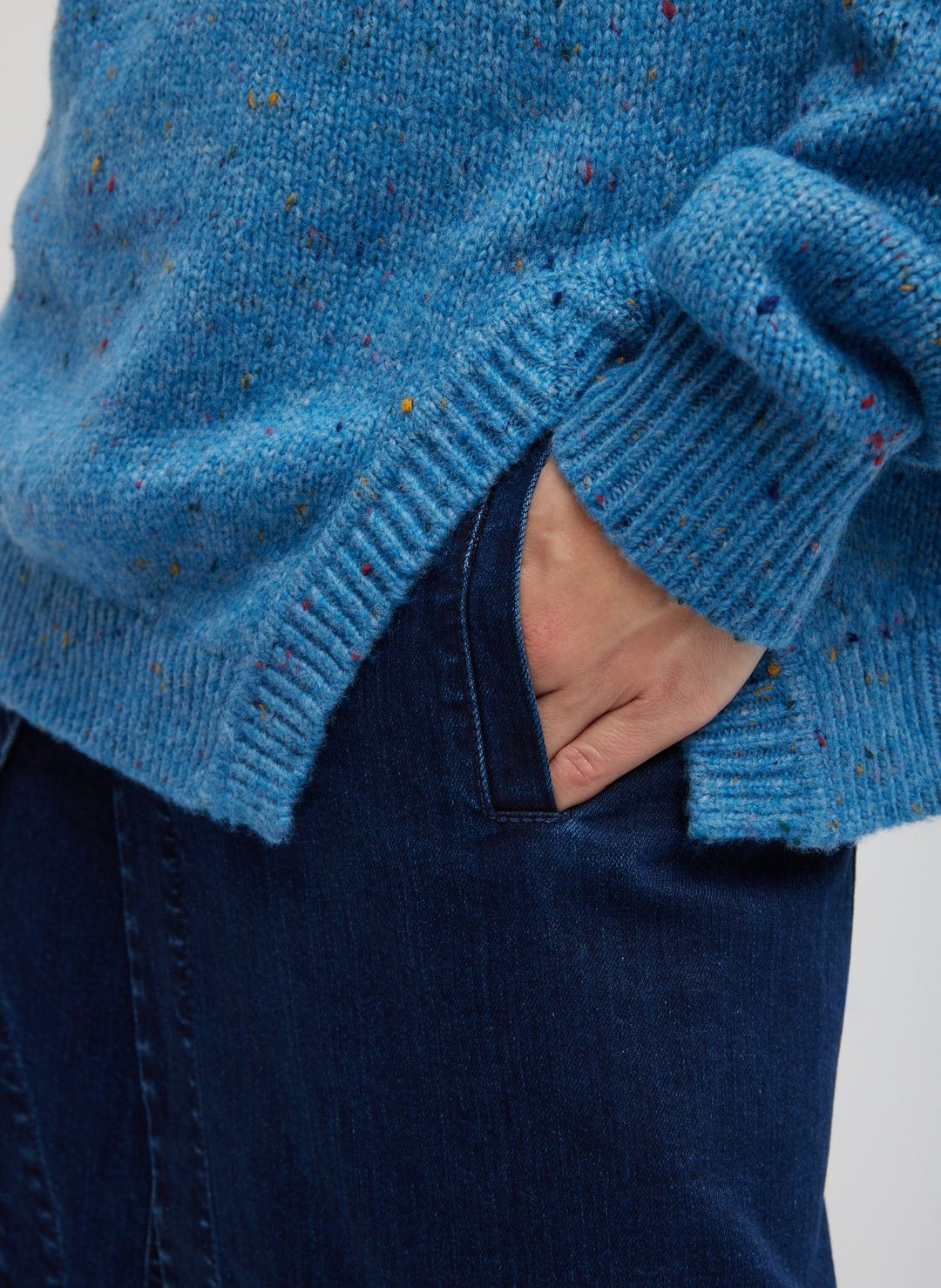 Confetti Crewneck Easy Pullover #2