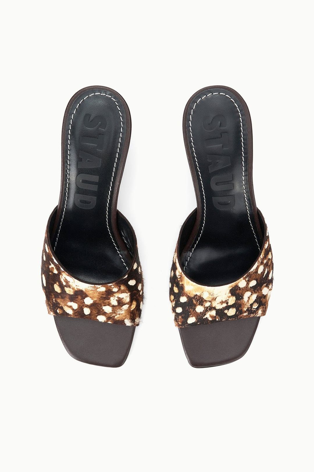 BEA MULE | FAWN HAIRCALF #6