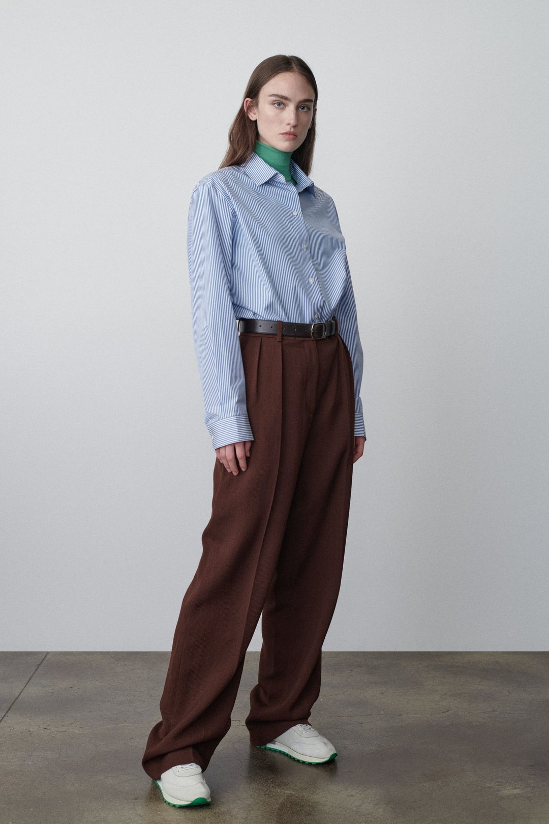Randa Pant in Virgin Wool and Cotton #5