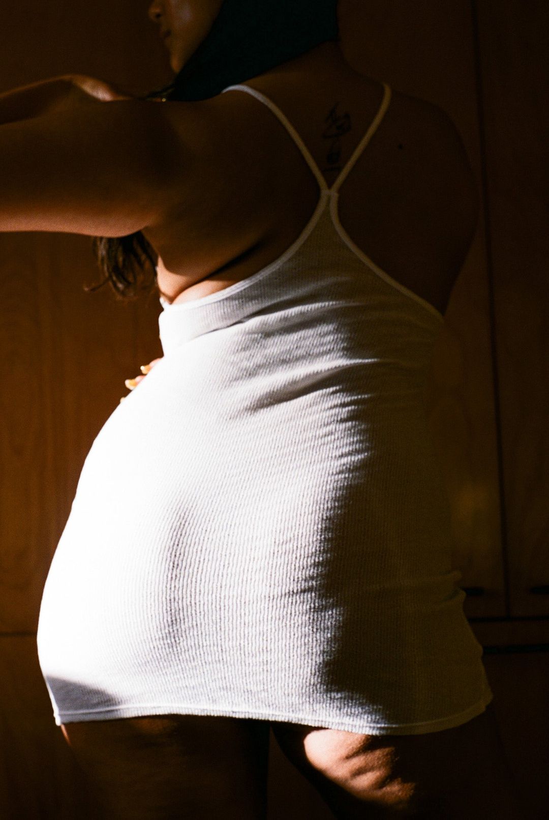 Pointelle Miro Mini Dress - White #8