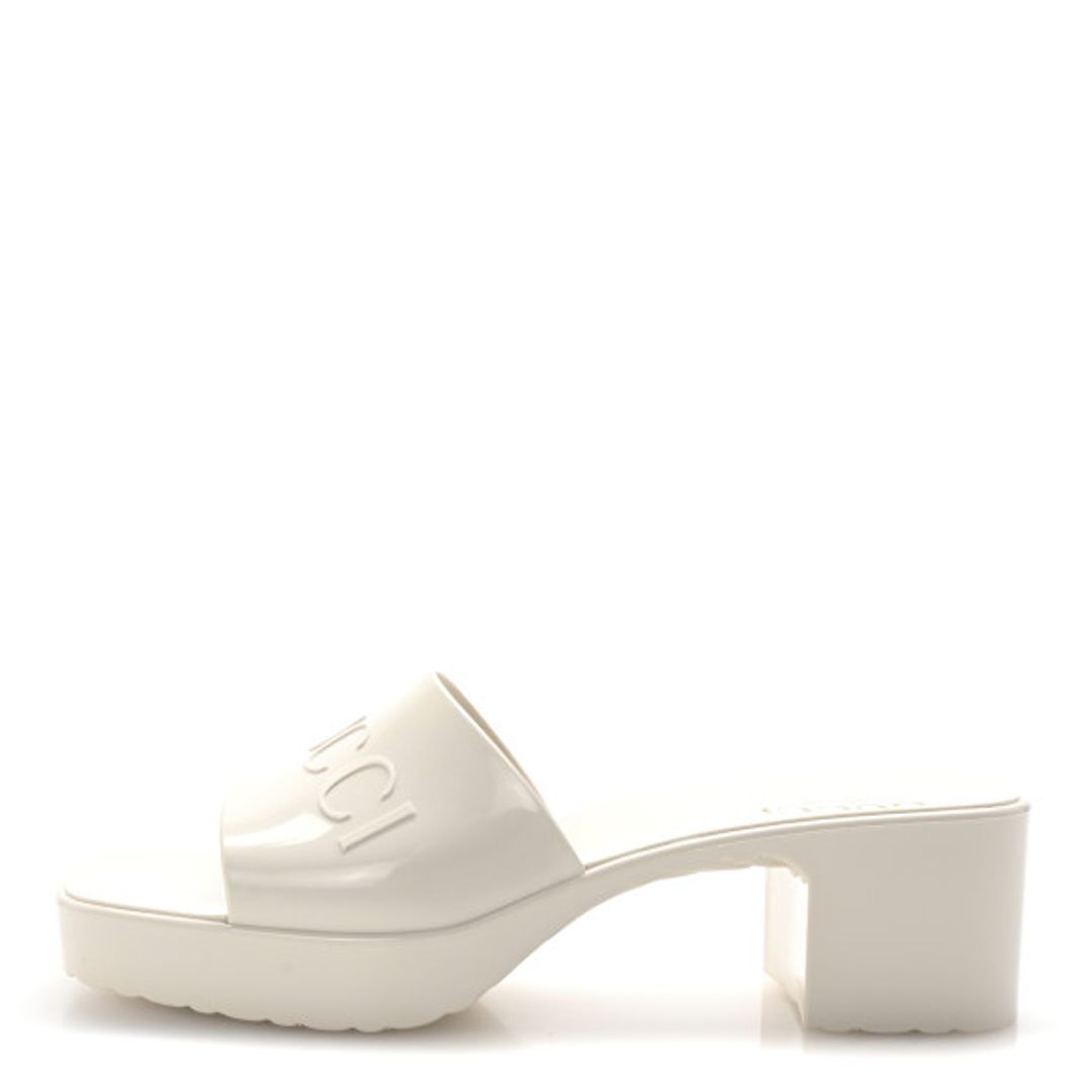 Women's rubber slide sandal