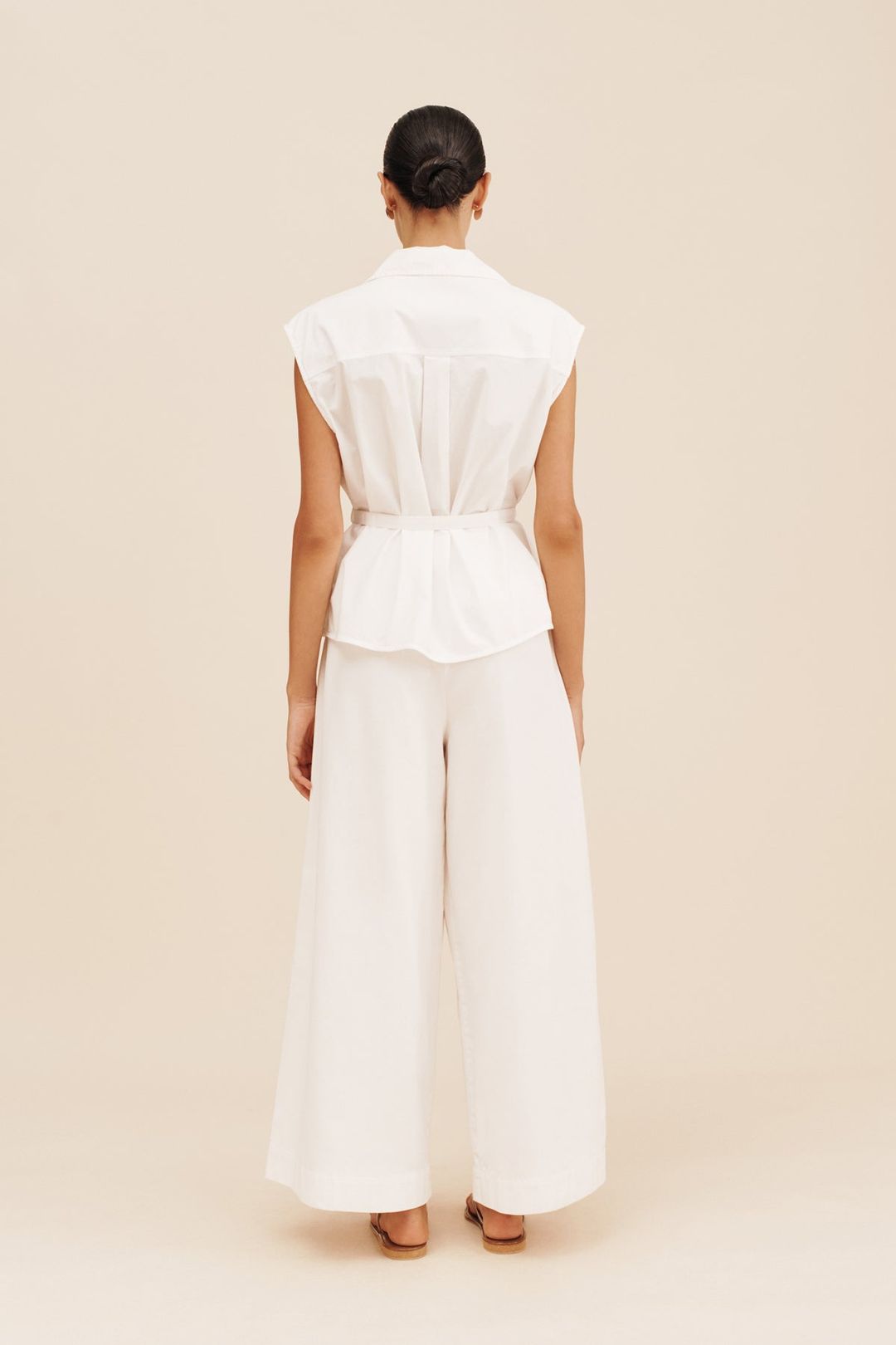 WESLEY TROUSER - VINTAGE WHITE #7