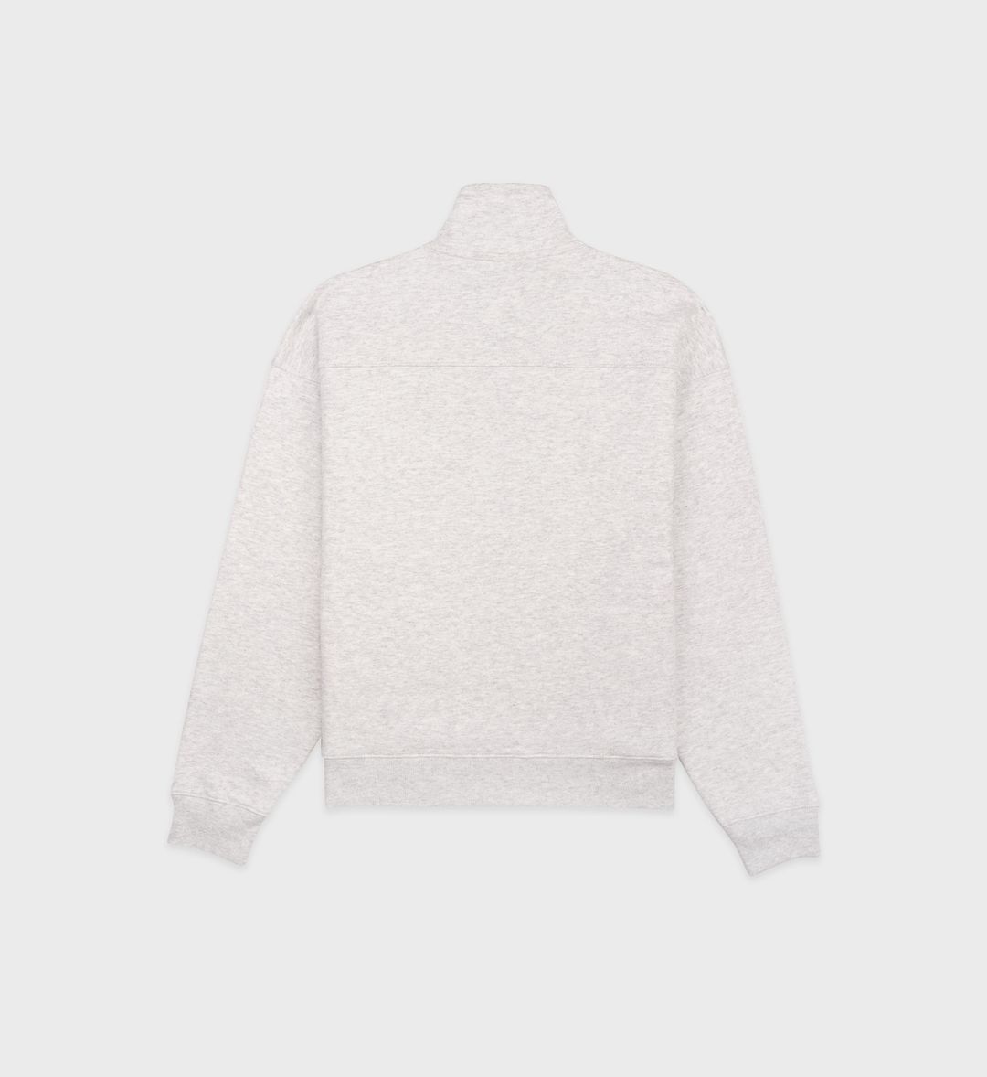 Connecticut Crest Quarter Zip - Heather Gray