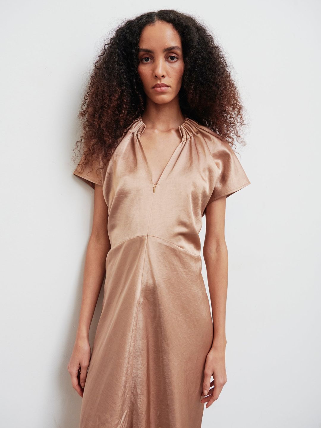 Long Ruched Stella Dress #4