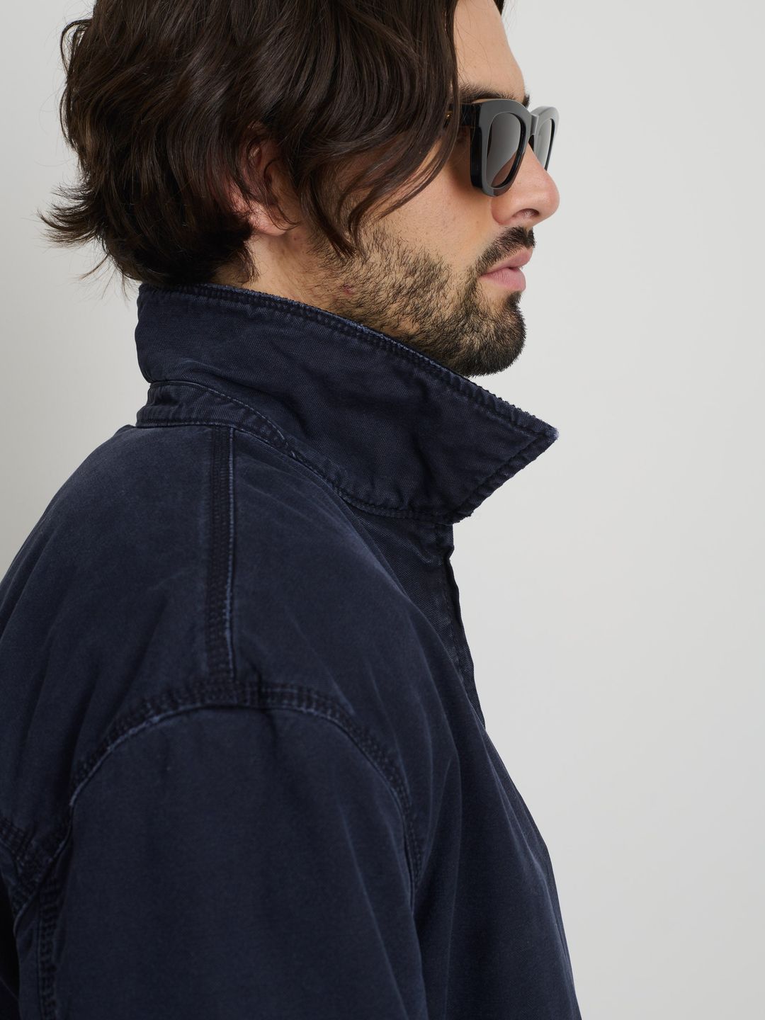 Miller Zip Jacket in Canvas #7