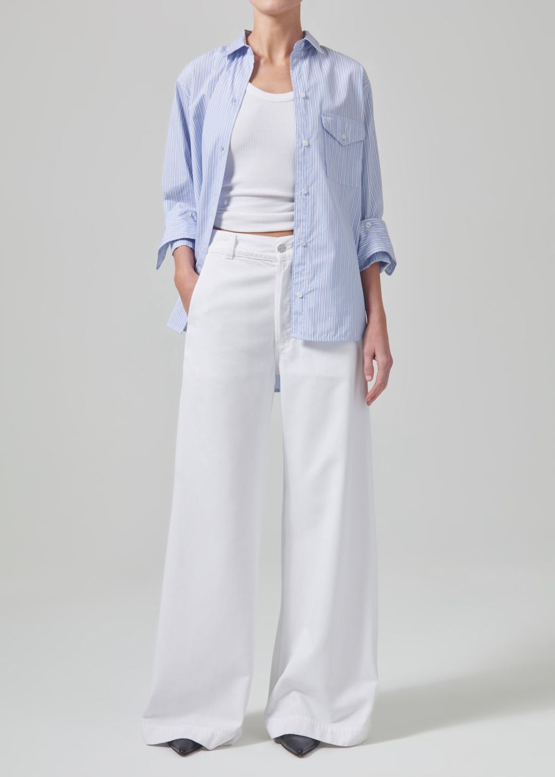 Beverly trouser in Seashell