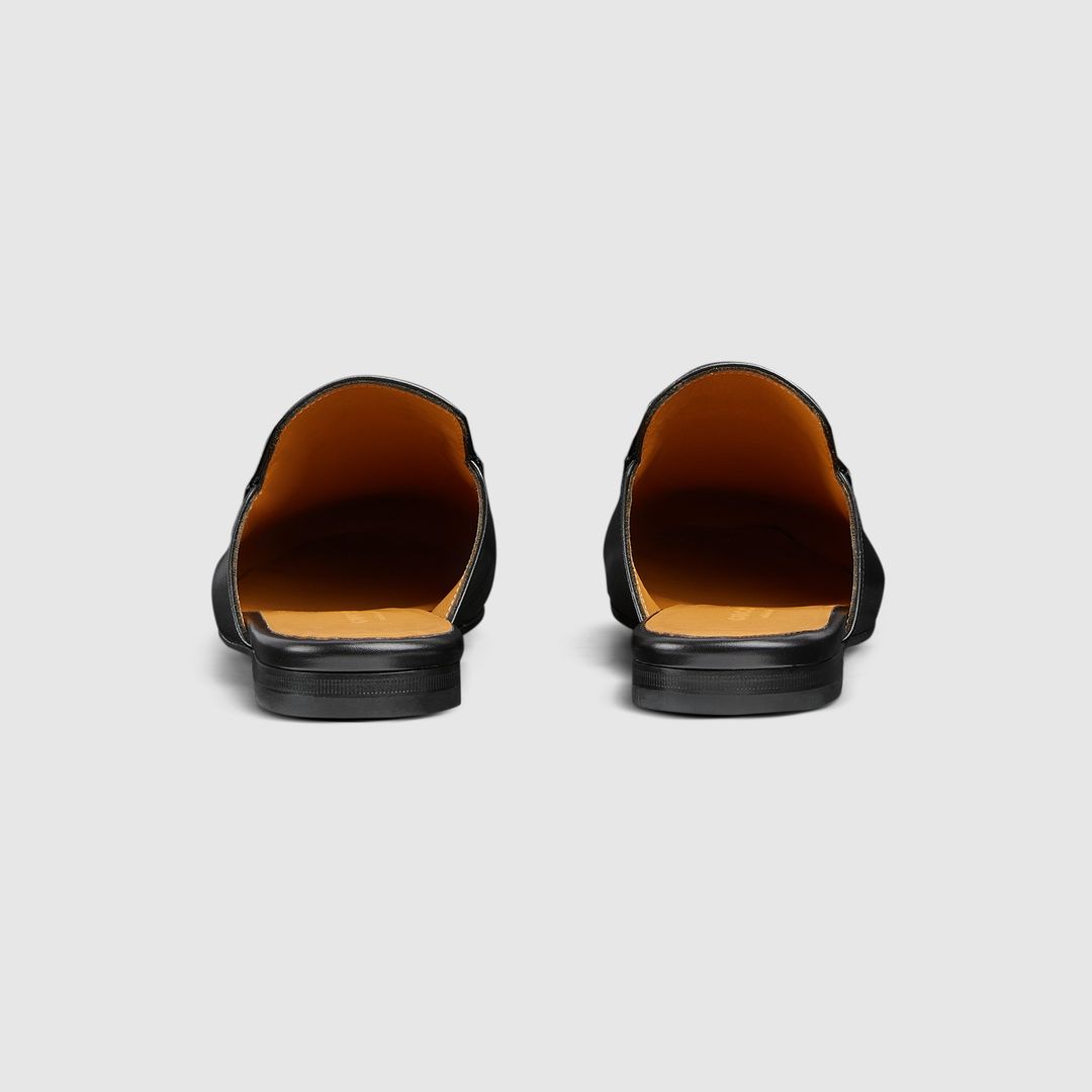 Princetown Slipper in Black #4