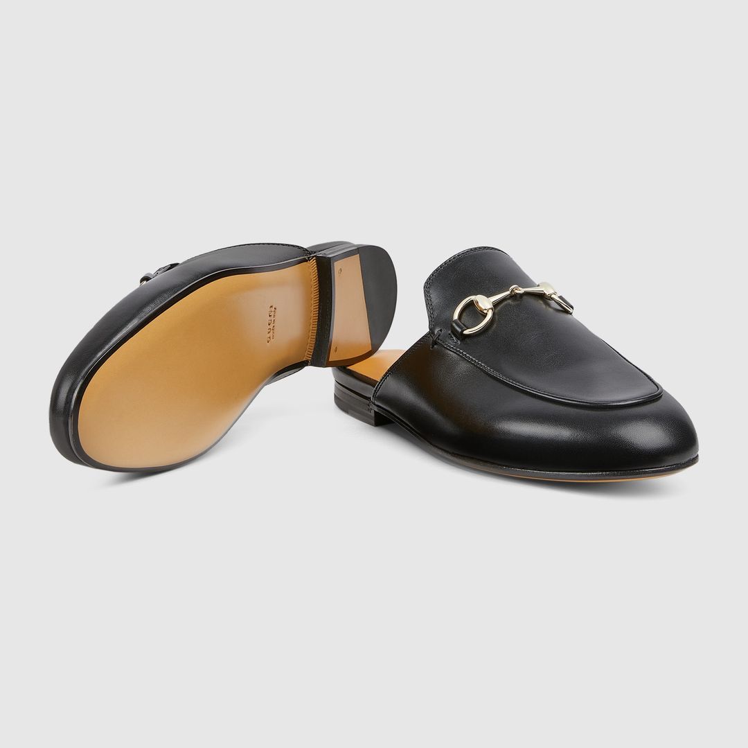 Princetown Slipper in Black #6