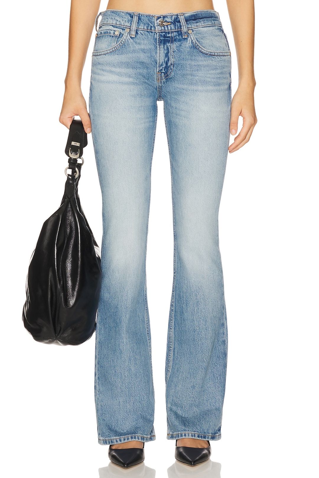 Maria Mid Rise Bootcut Jeans