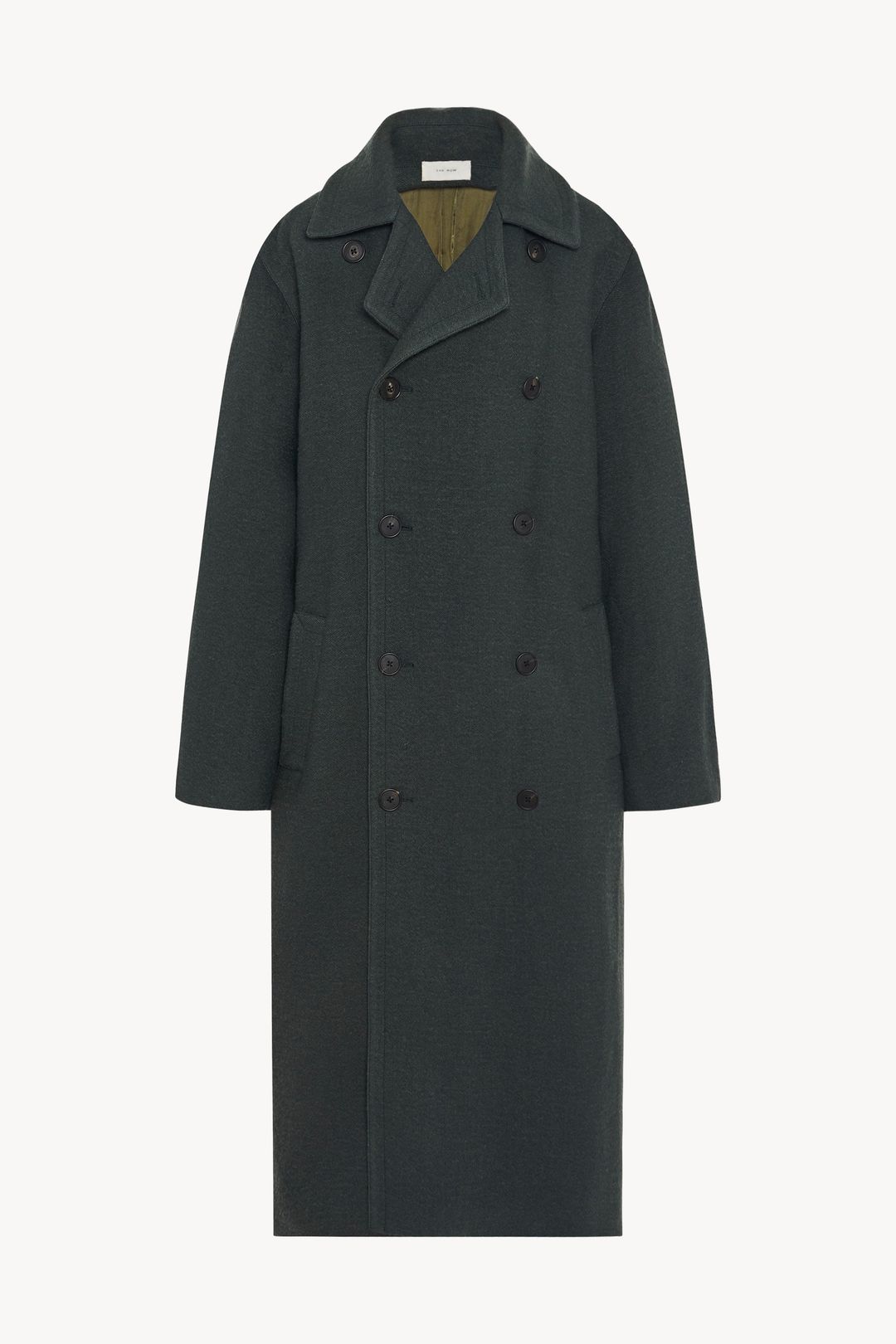 Beyza Coat in Virgin Wool and Linen #2