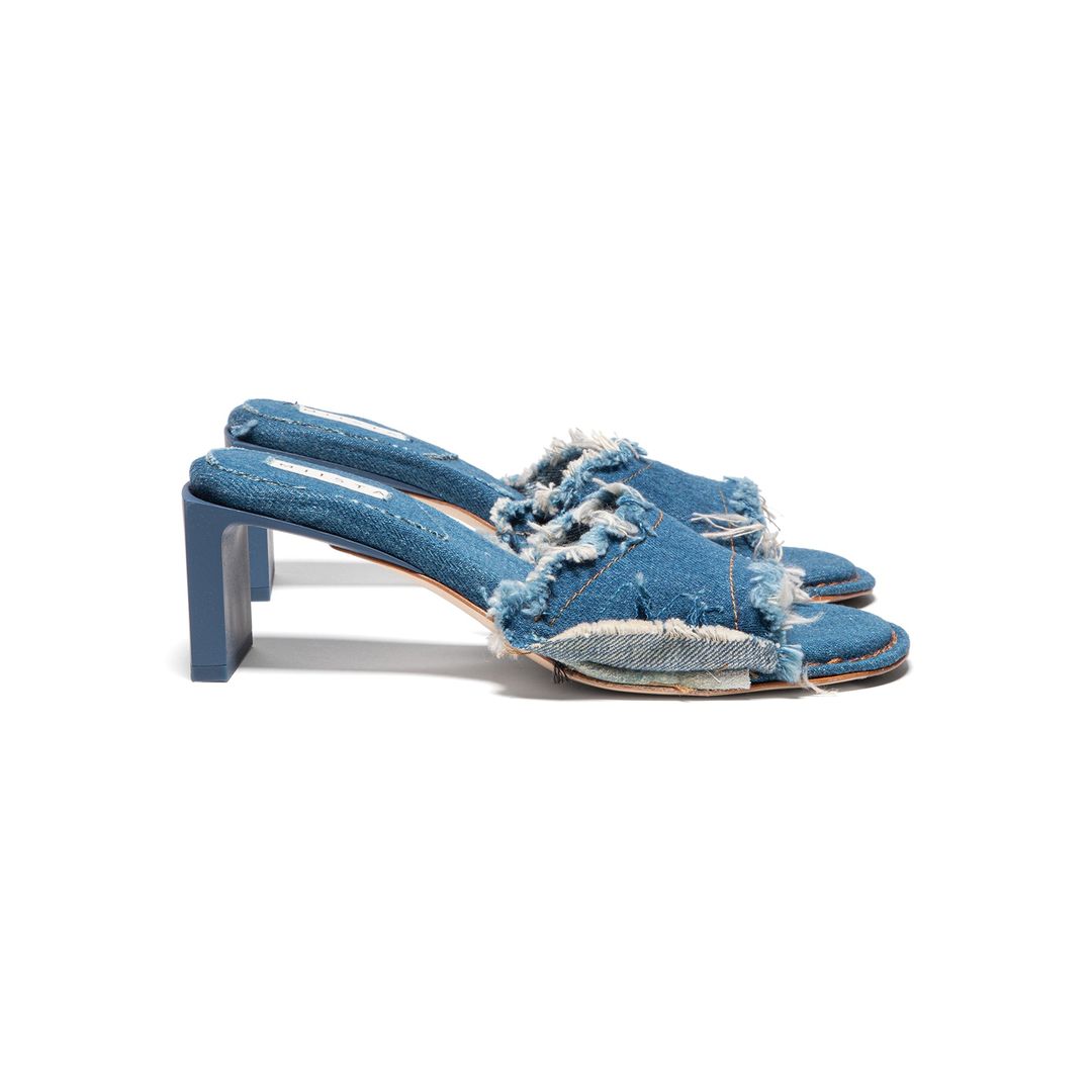 Marguerite Denim Sandals