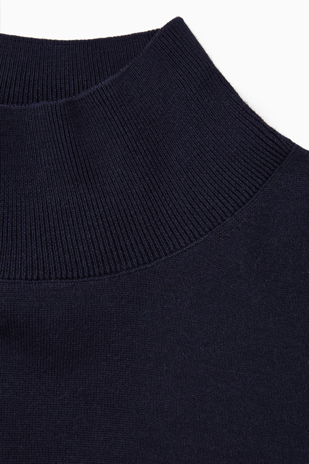 DOUBLE-FACED WOOL TURTLENECK JUMPER