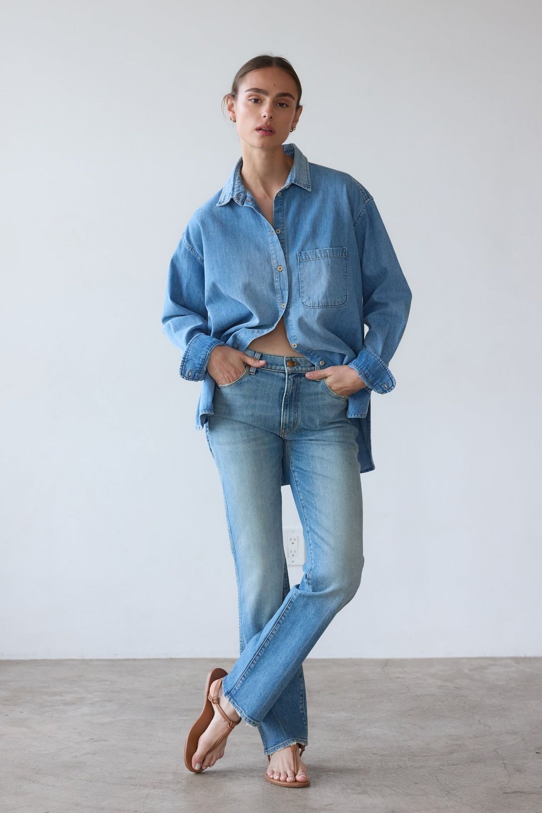 The Freddie Jean in Worn Indigo #2