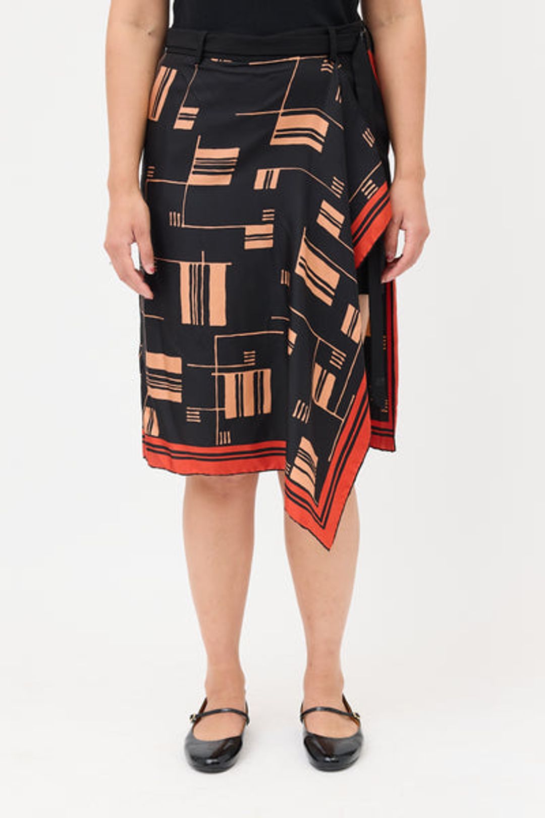 SS 2018 Wrap Front Scarf Skort #2