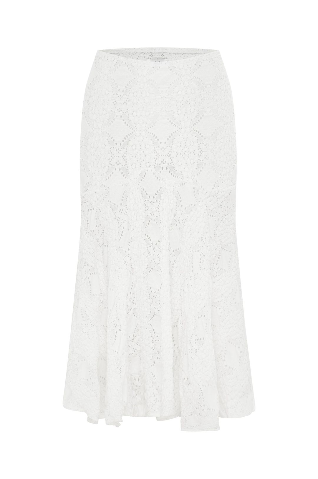 Maeve Midi Skirt | White #7