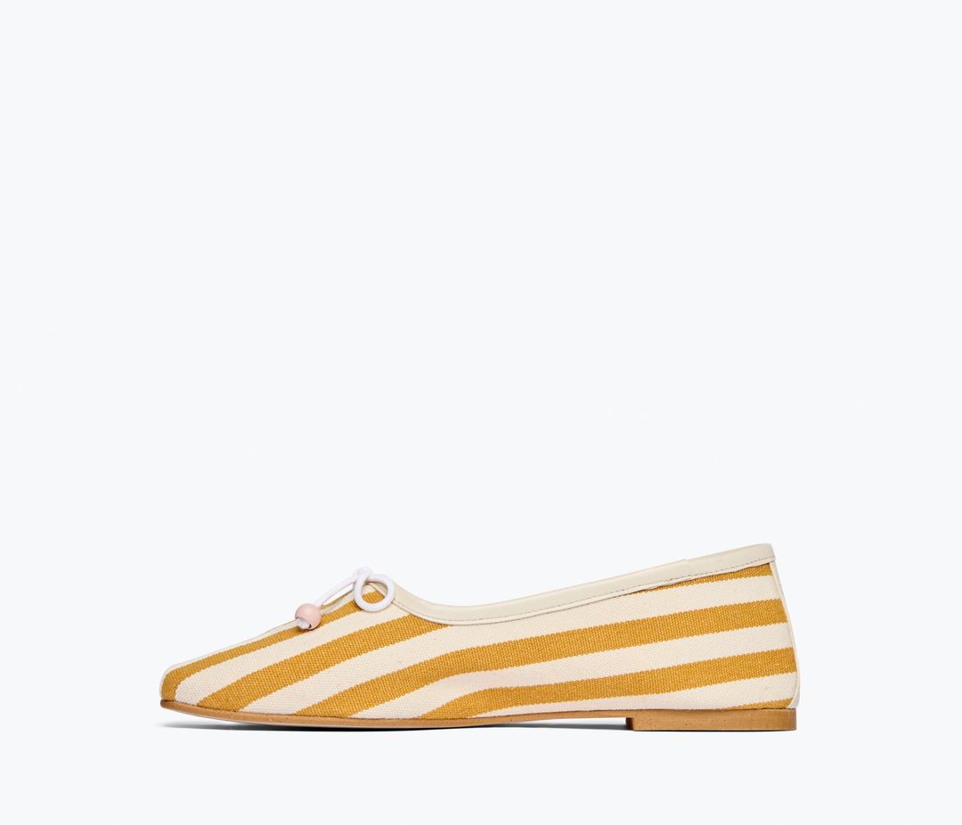 JADA SQUARE TOE BALLET FLAT #6