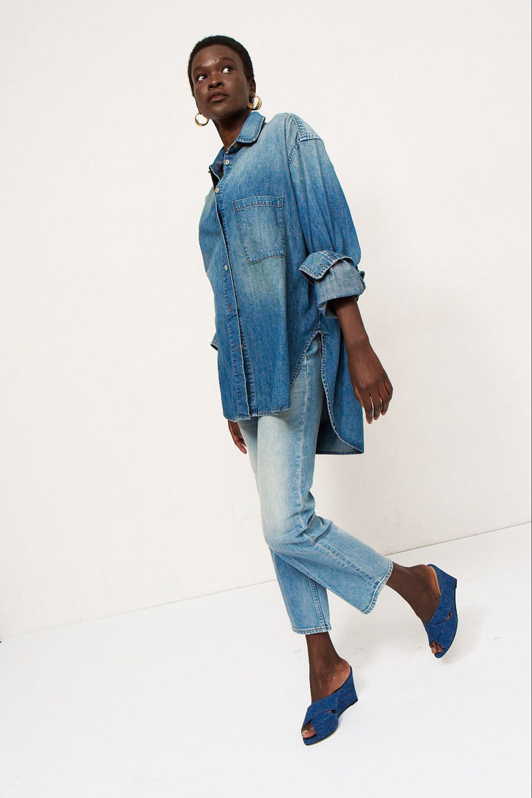The Rose Platform in Denim #9